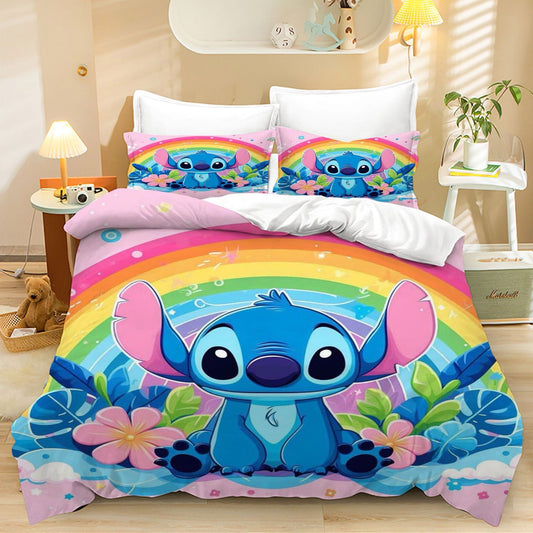 Rainbow Stitch Bedding