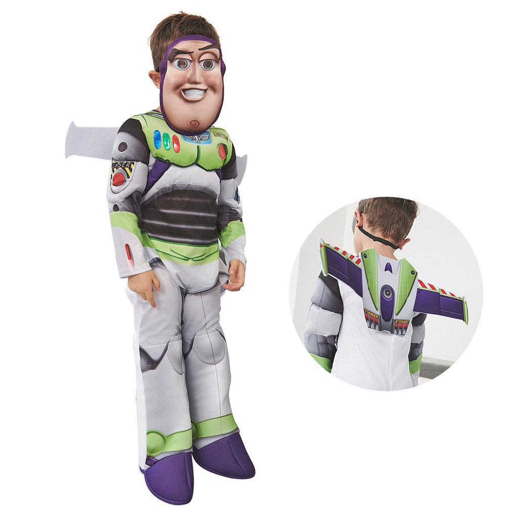 Buzz Lightyear Space Ranger Costume Cosplay for Boys