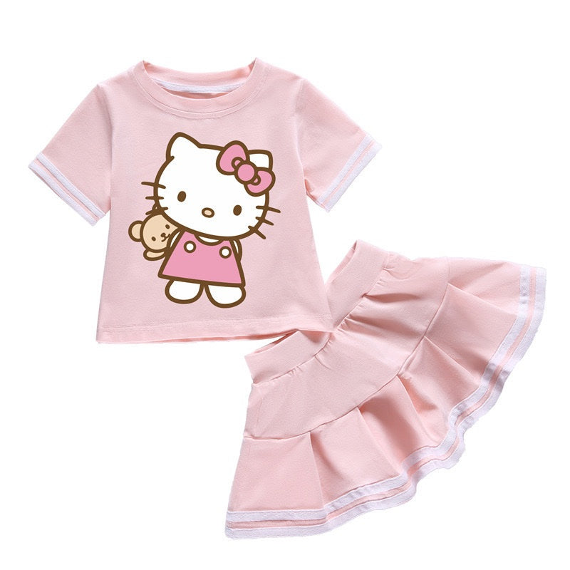 Hello Kitty 2-piece Summer Skirt Set