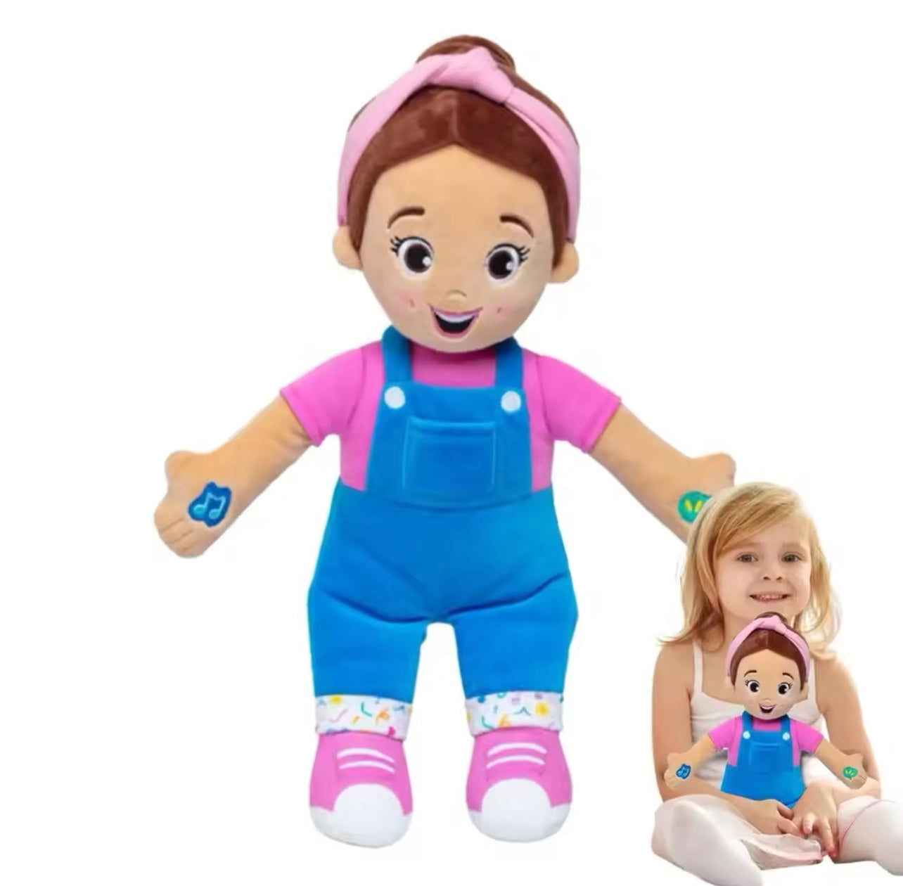 Ms Rachel 30cm speak and sing plush doll