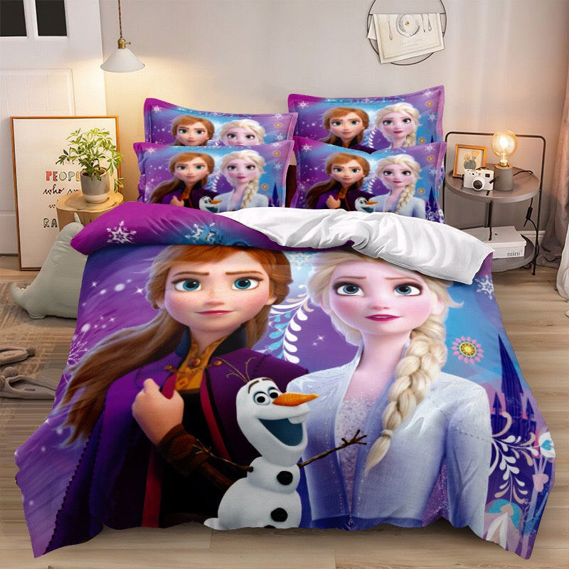 Frozen Purple bedding