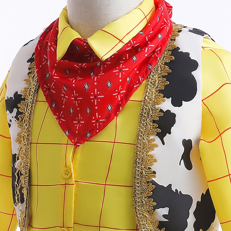Toy Story Woody Isnpired Cosplay outfit set