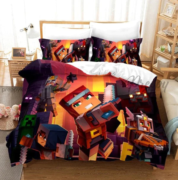 Minecraft bedding 3