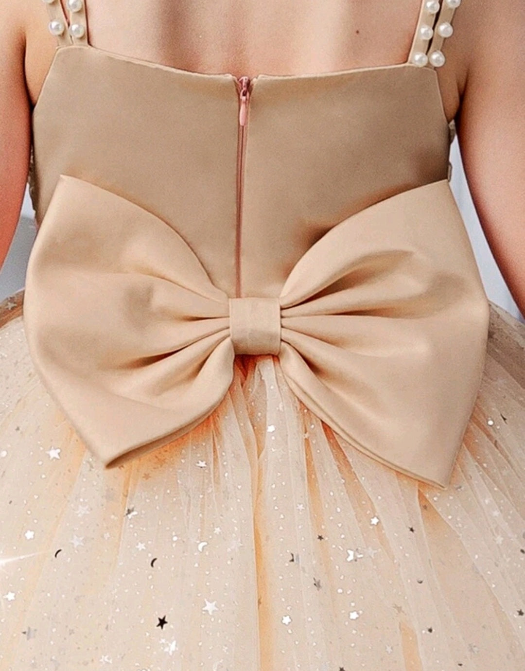 Champagne Pearl Special Occasions Dress