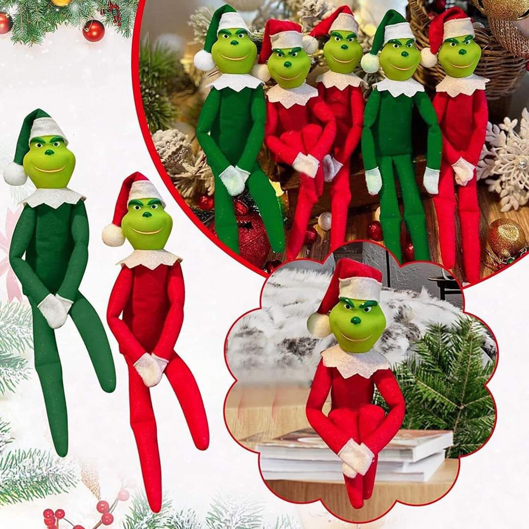 Grinch on the shelf