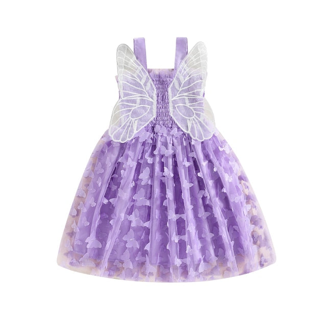 Purple Butterfly Dress