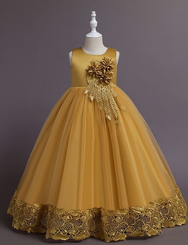 Gold Special Occasions Ball Gown