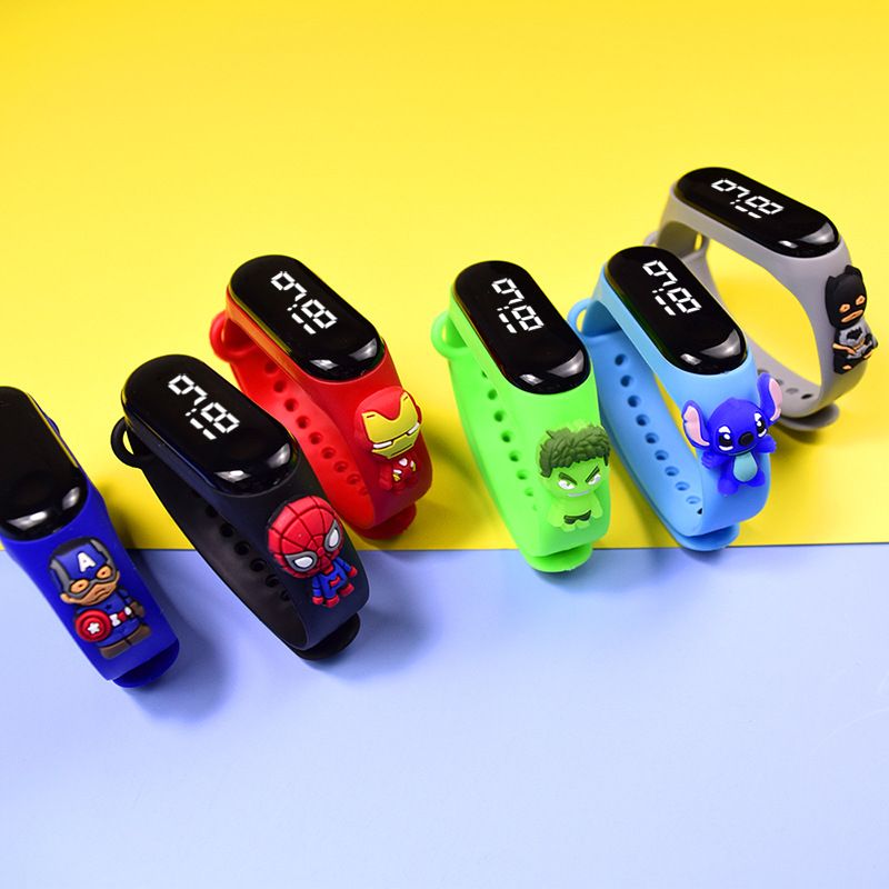 Boys character led watch