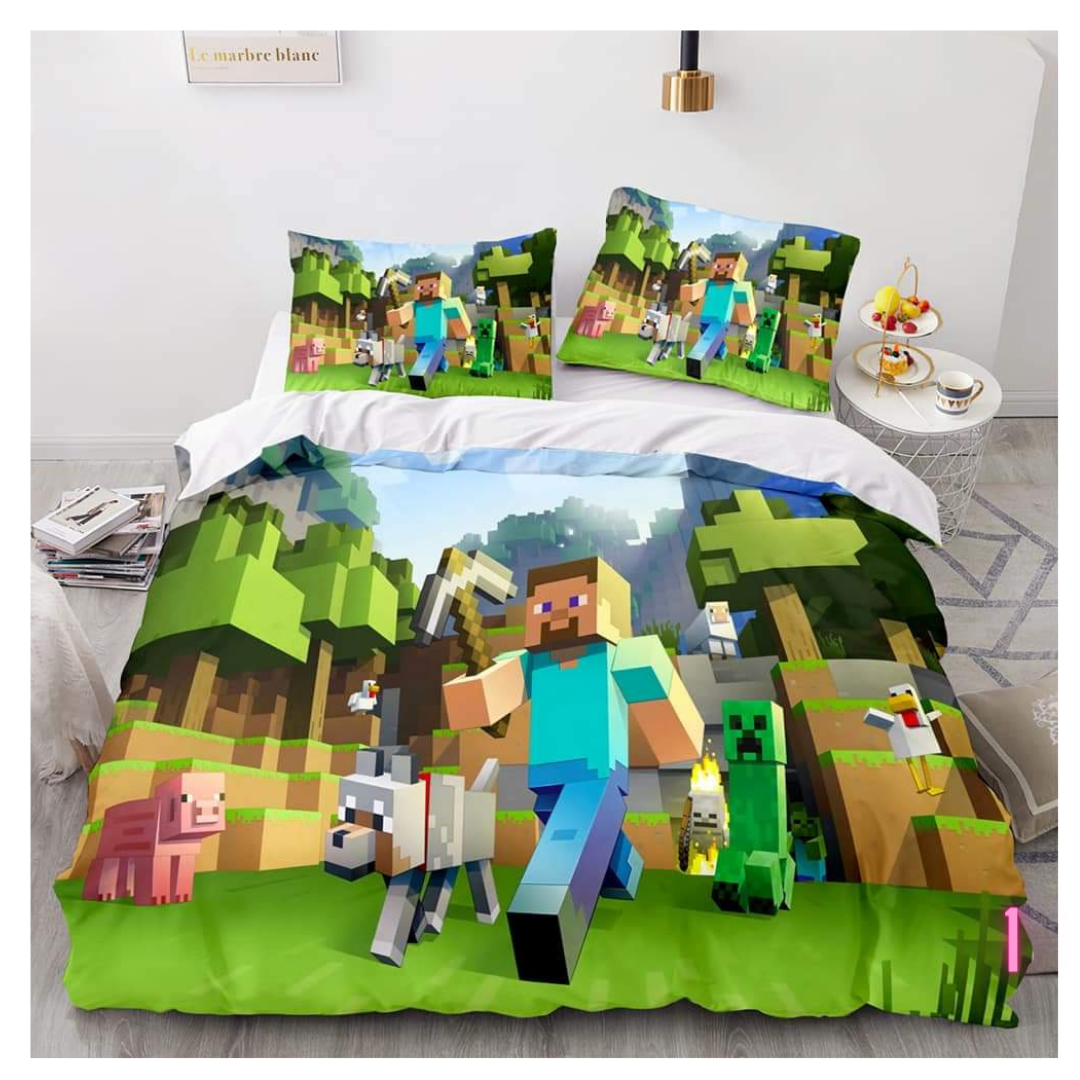 Minecraft bedding