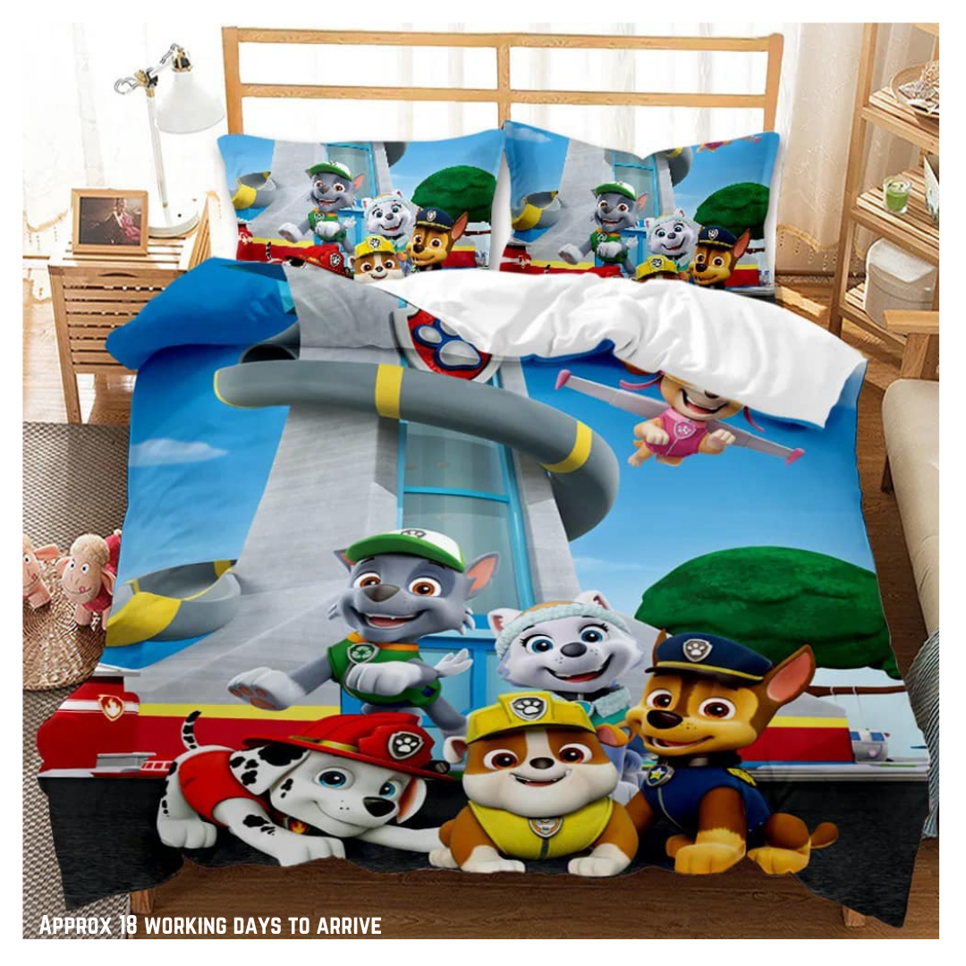 Paw patrol bedding mr 2024 price