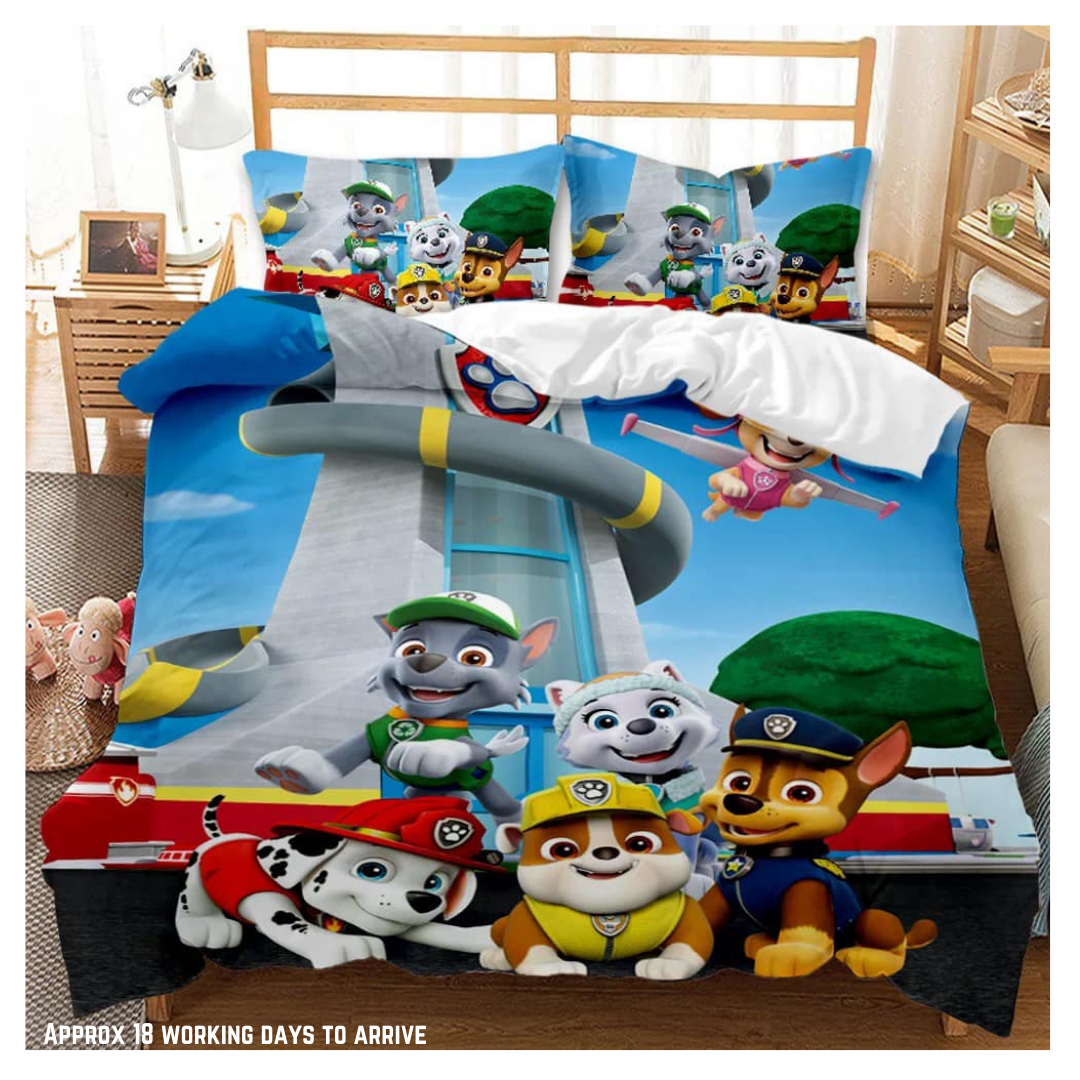 Paw Patrol bedding