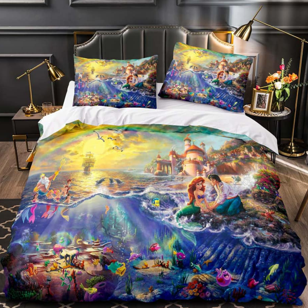 Princess Ariel bedding