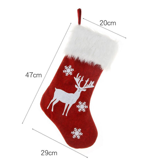 LED Christmas red stockings