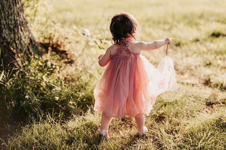 Dusty Pink Tulle Dress #1000951