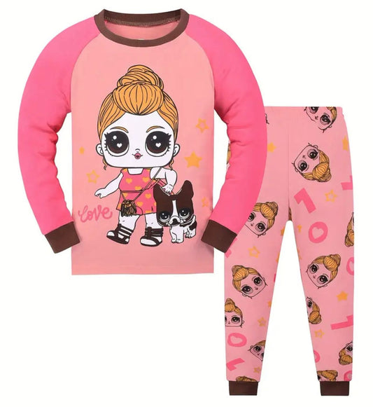 LOL Pink pajama sets