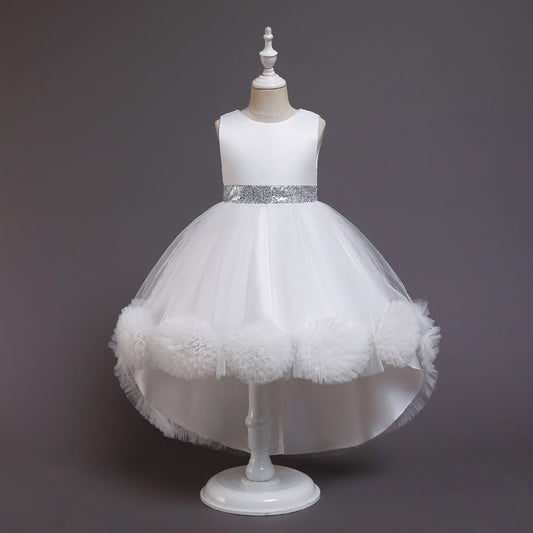 White Special Occasions Ball Gown 