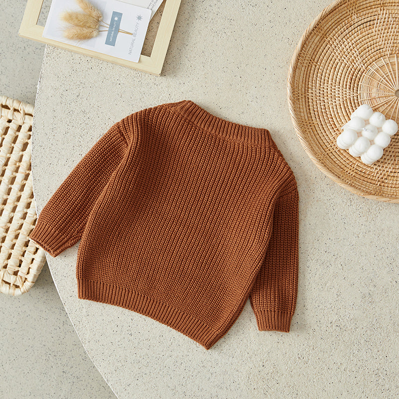 Mocha Luxury Sweater Gender Neutral