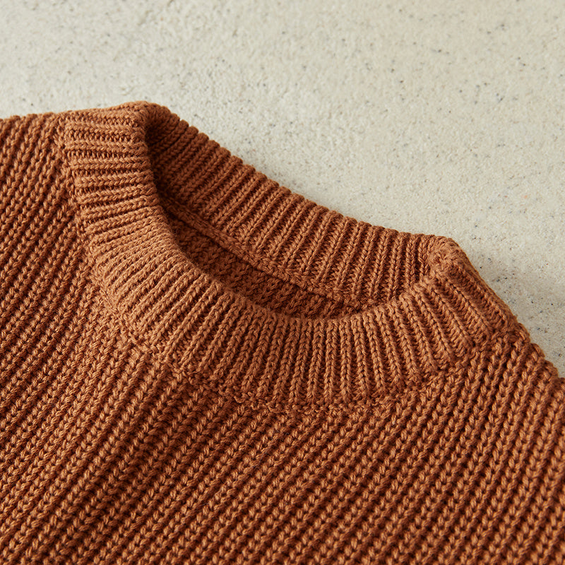 Mocha Luxury Sweater Gender Neutral