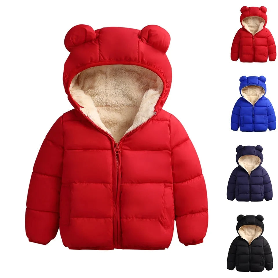 Red Puffer Jacket #1000903