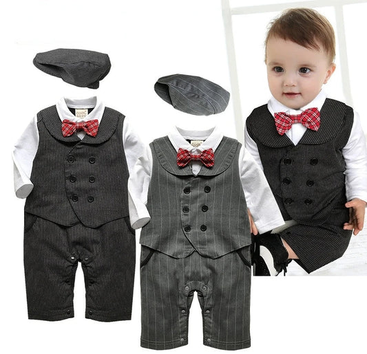 Gentleman Suit and Milk Man Cap 2000286