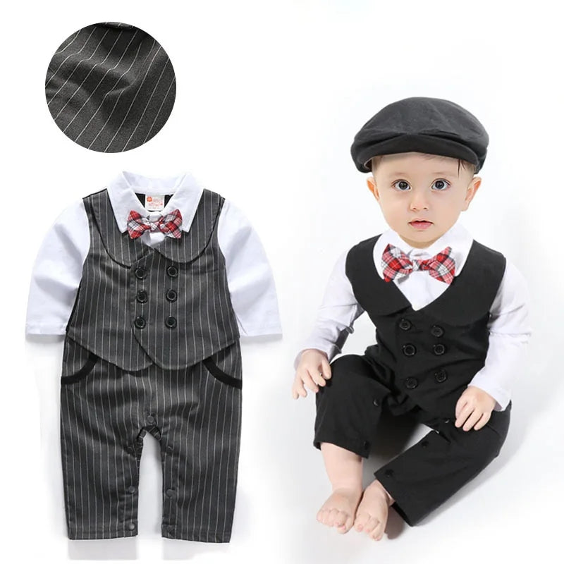 Gentleman Suit and Milk Man Cap