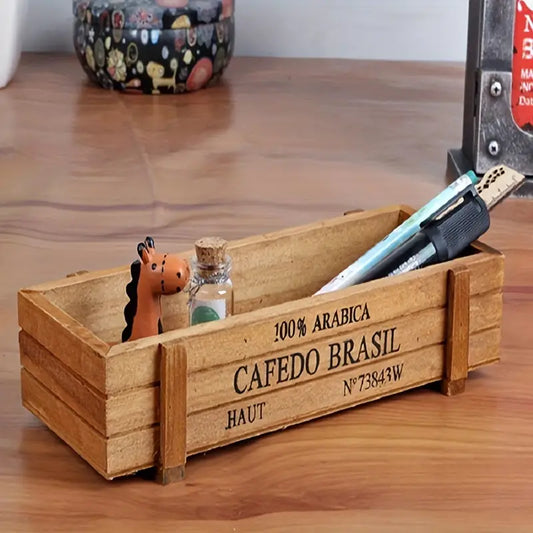 Wooden Storage Box #800052