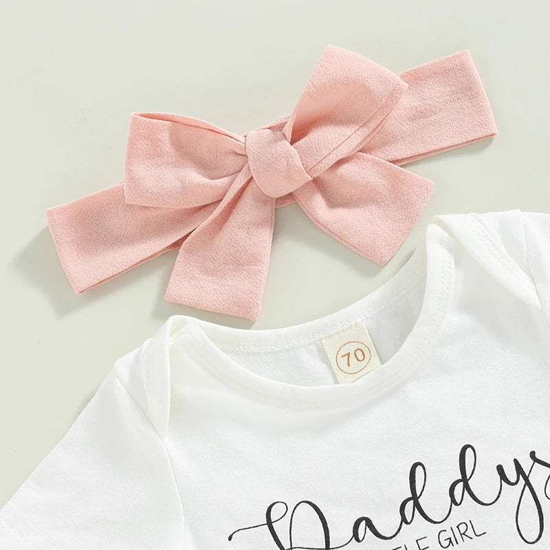 Daddy's Little Girl,  Mommy's Whole World 3PSC Outfit