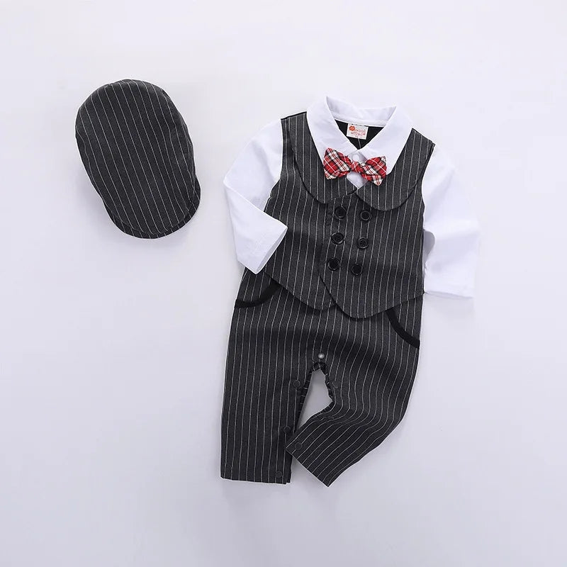Gentleman Suit and Milk Man Cap 2000286