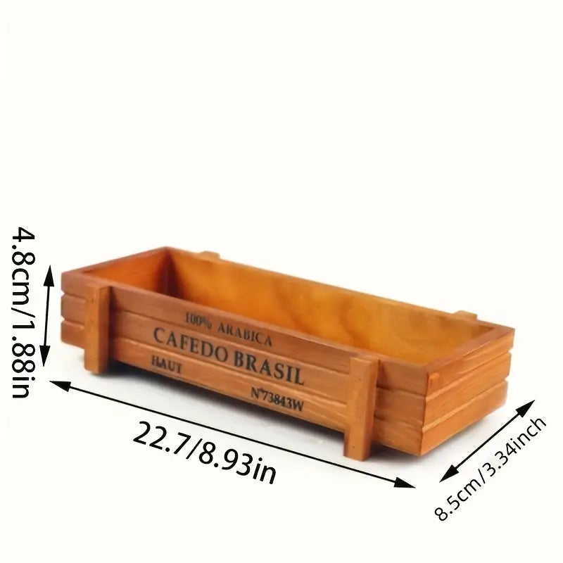 Wooden Storage Box #800052