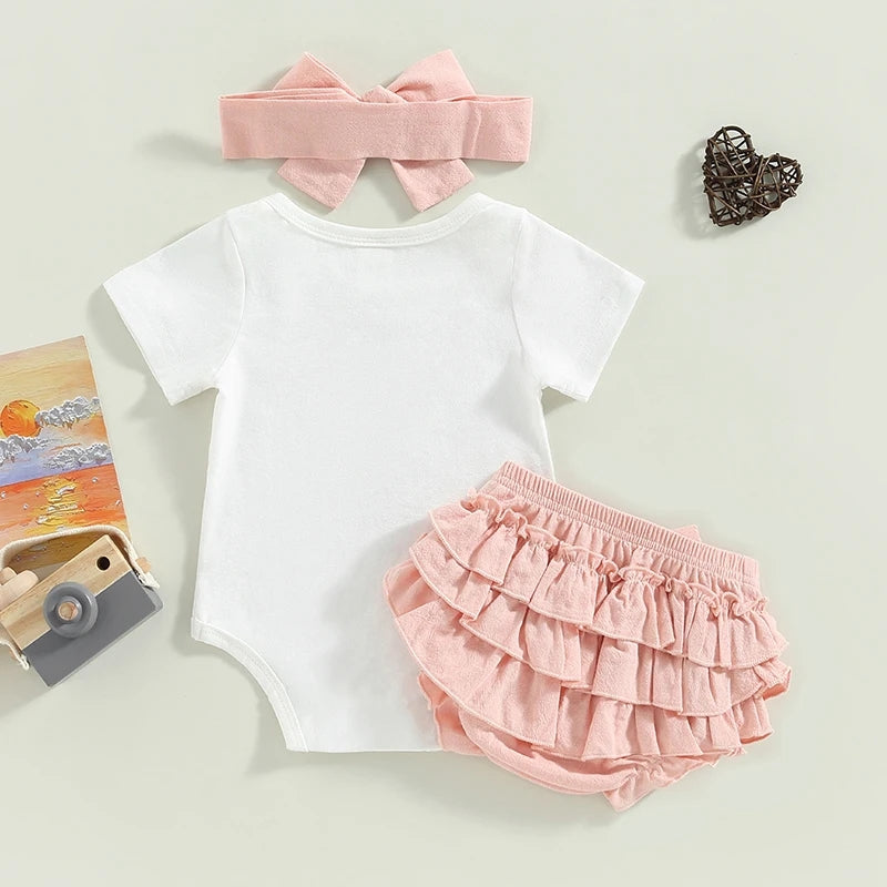 Daddy's Little Girl,  Mommy's Whole World 3PSC Outfit