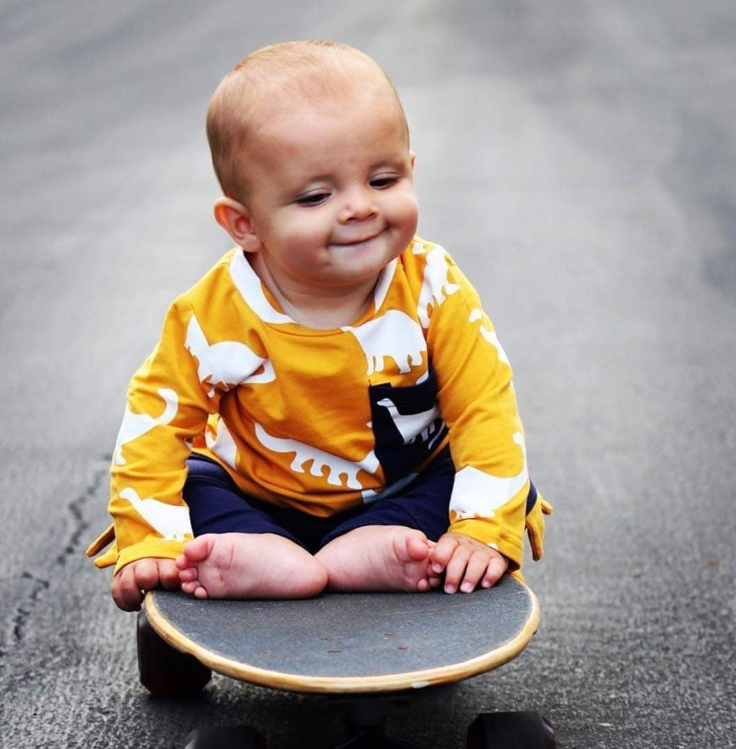 Yellow & Navy Dinosaur Tracksuit 200012