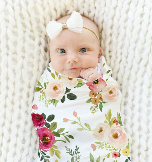 Swaddle Spring Floral