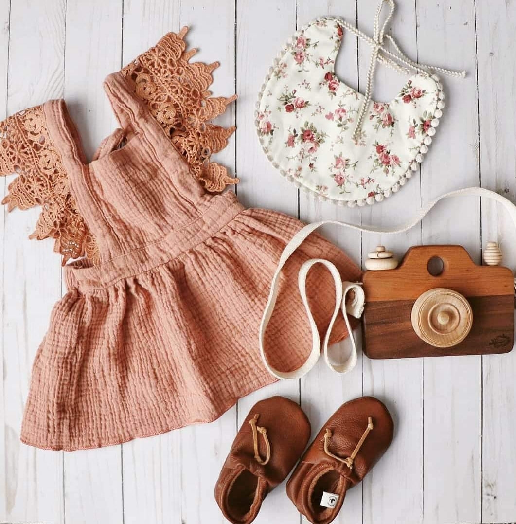 Rose Dawn Pink Lace Sleeve Dress