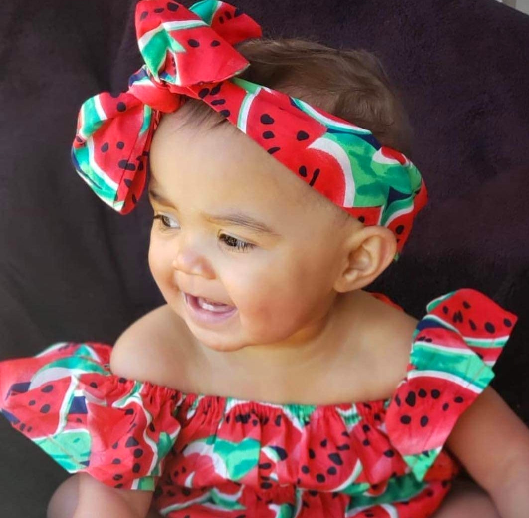 Watermelon Off or On the Shoulder Romper