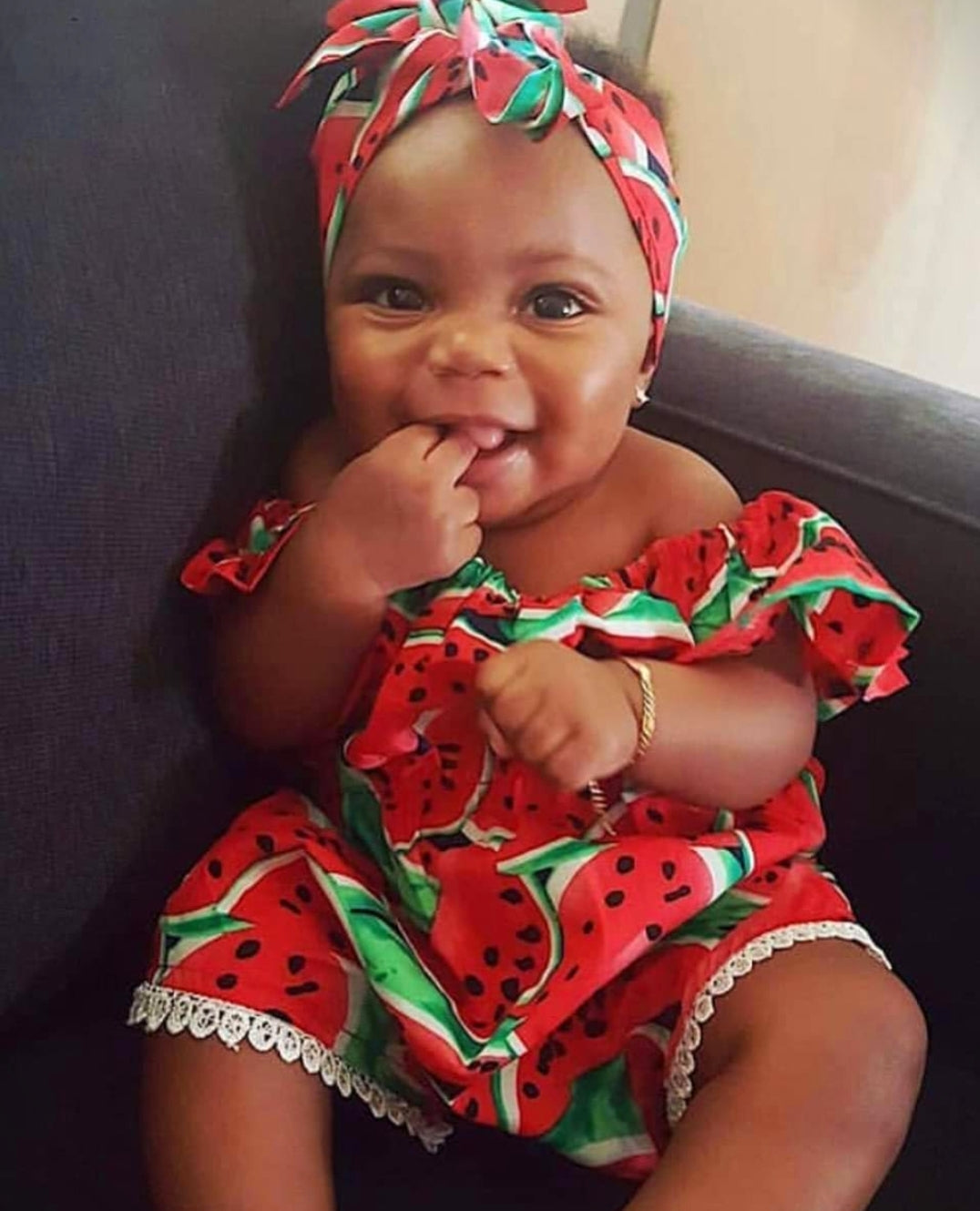 Watermelon Off or On the Shoulder Romper