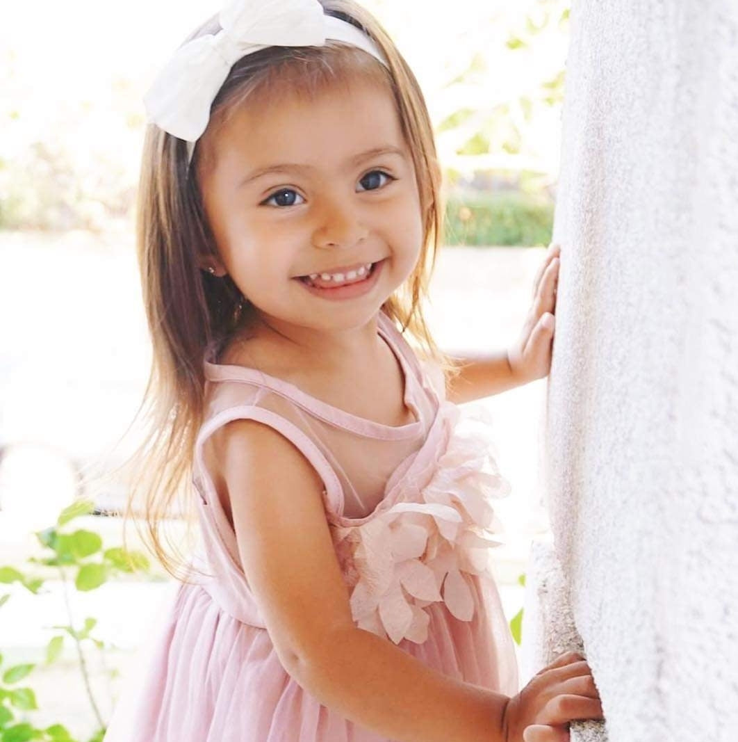 Pink 3D Ruffle Floral Dress 1000130