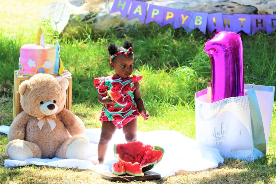 Watermelon Off or On the Shoulder Romper