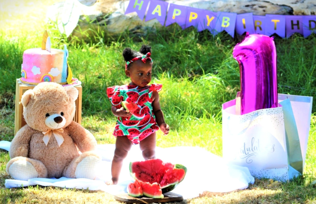 Watermelon Off or On the Shoulder Romper