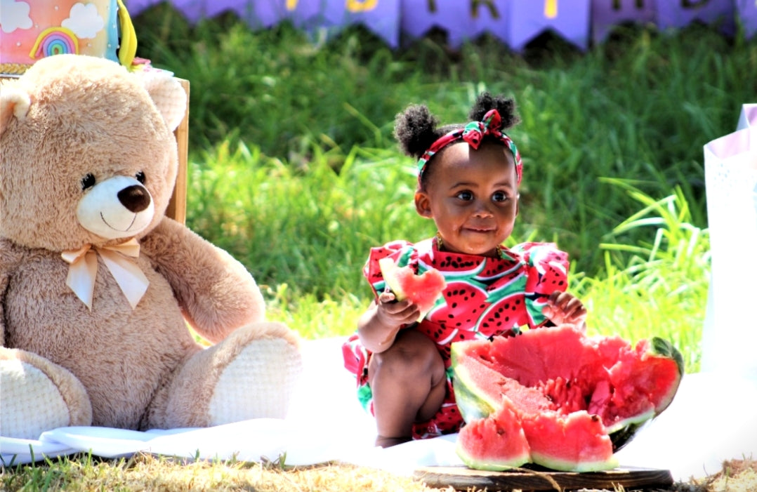 Watermelon Off or On the Shoulder Romper