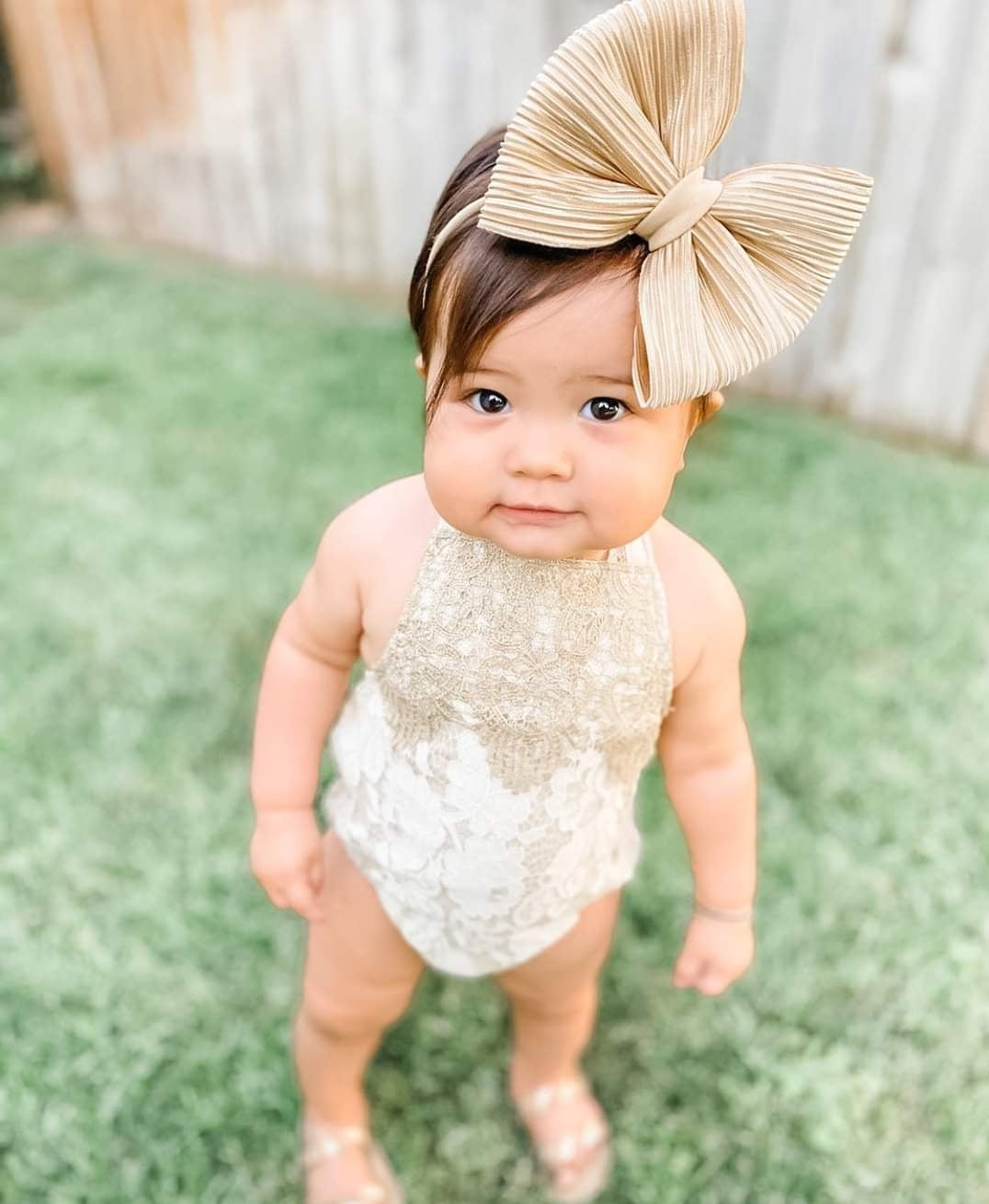 Lace Boho  Romper with Gold Detail 1000187