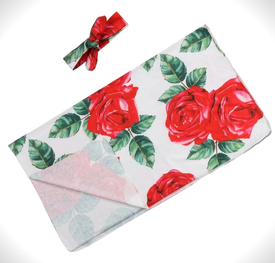 Swaddle Rose Red 400013