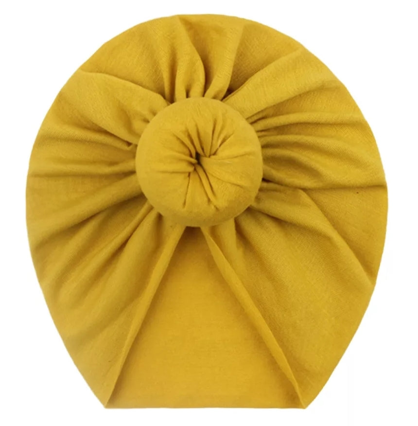 Turban Yellow Doughnut Roll