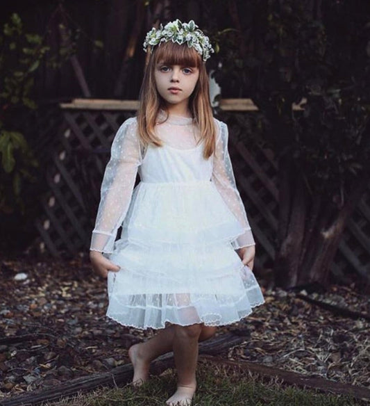 Lace Dress White 1000333