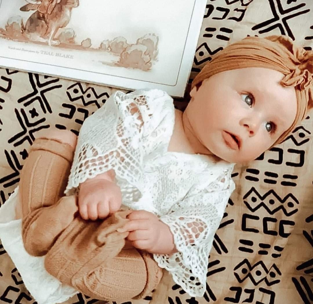 Bell Sleeve Lace White Romper 1000147