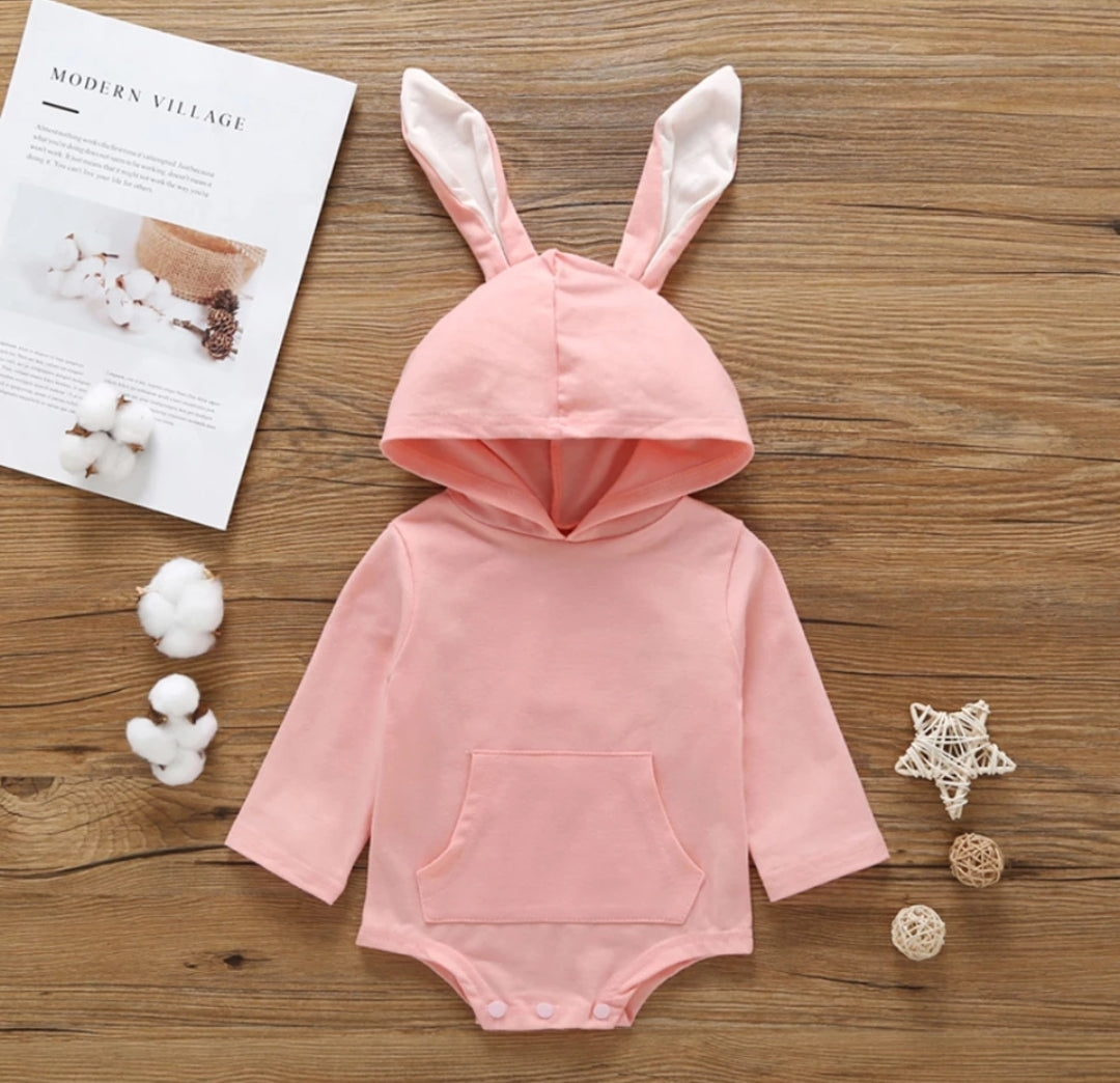 Bunny Romper Pink #1000491