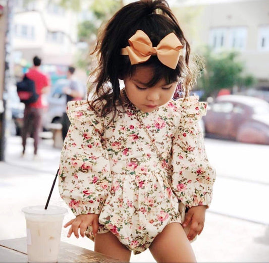 Floral Balloon Romper