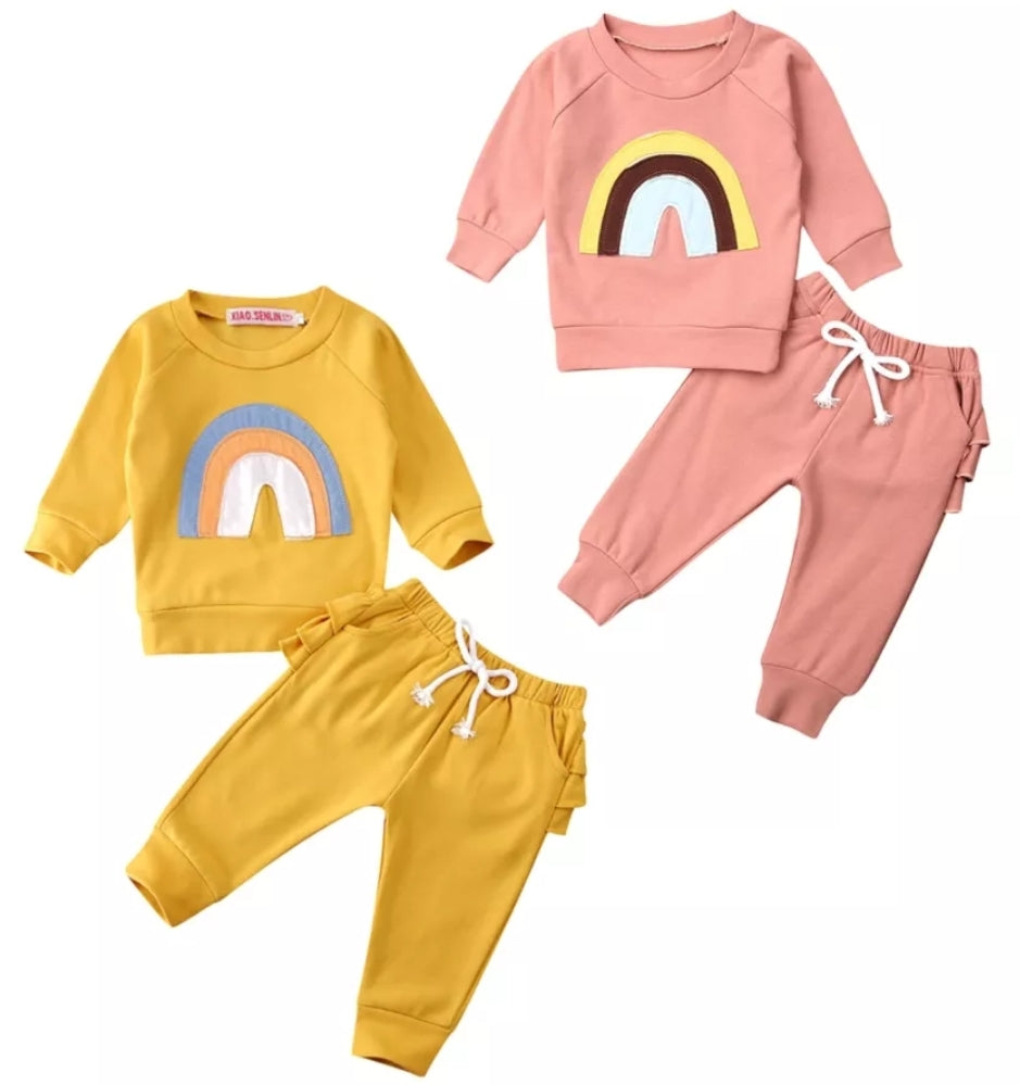 Yellow Rainbow Tracksuit