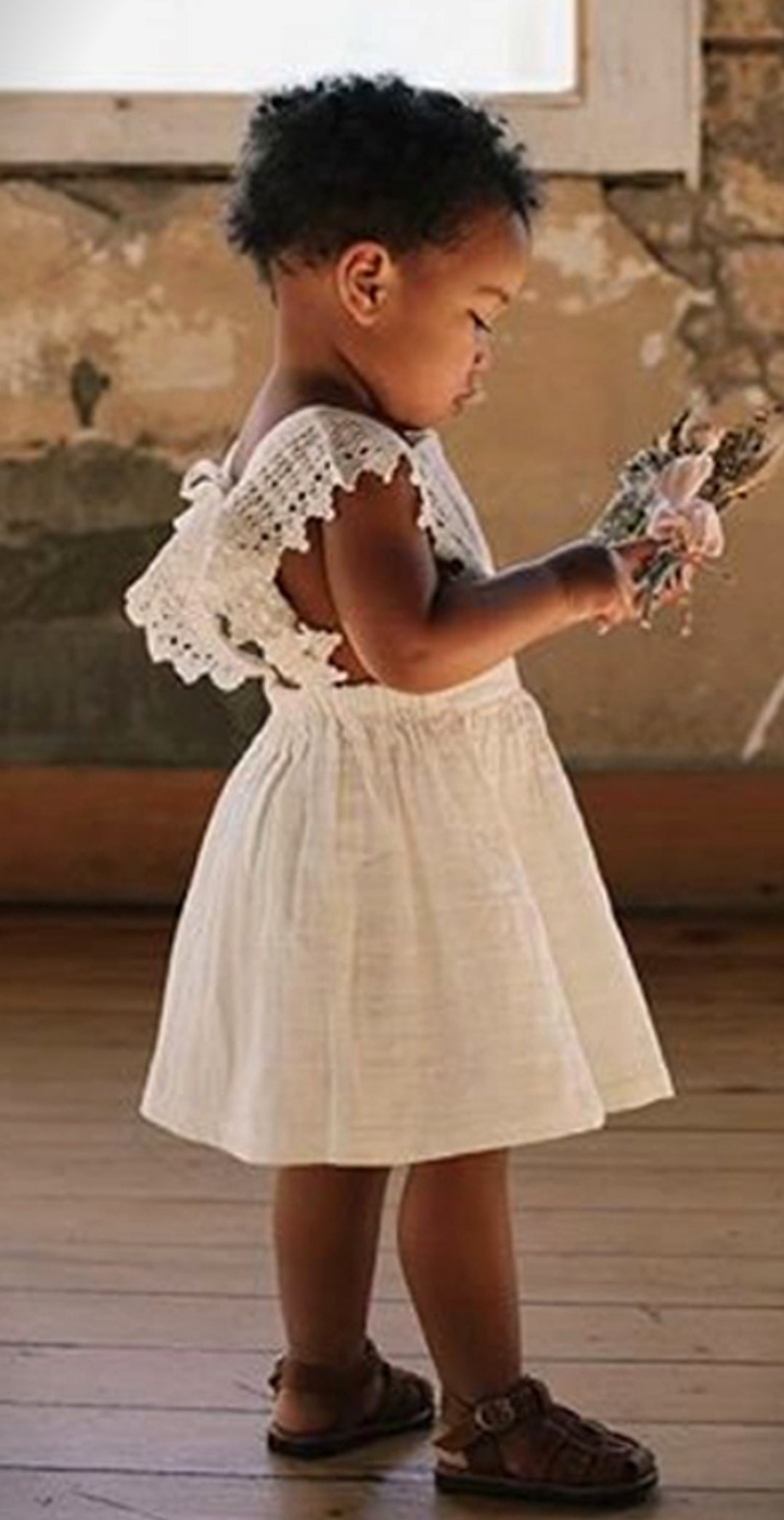 Off White Lace Dress 1000236