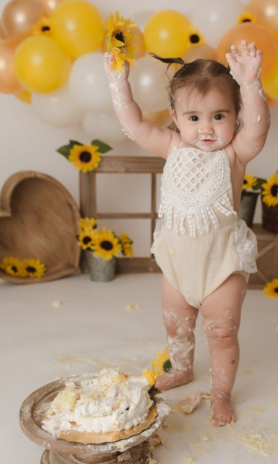 Lace Boho Romper 1000631