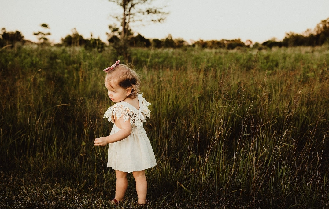 Off White Lace Dress 1000236